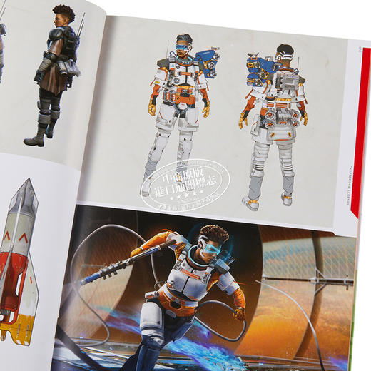 【中商原版】APEX英雄 游戏设定集 英文原版 The Art of APEX Legends Respawn Entertainment 商品图3