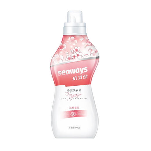 水卫仕 留香洗衣液（淡粉樱花）900g/瓶 商品图0
