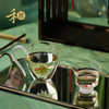 禾器御景·手绘怡然茶海  耐热高硼硅玻璃公杯茶室送礼高颜值茶具【手绘，每款图案会有差别】 商品缩略图4