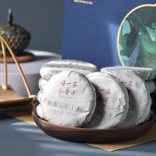 茶客2018茶饼礼盒装 六饼 480克/盒 商品图8