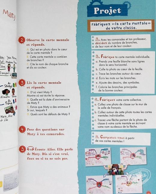 预售 【中商原版】少儿法语教材 Loustics 3 学生用书 A2.1 法文原版 Les Loustics 3 Livre de l eleve Denisot Capouet 商品图7