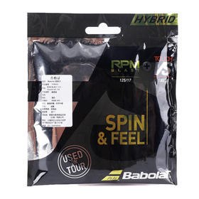 纳达尔Babolat RPM BLAST125 + TOUCH VS130 聚酯纤维+天然肠 子母线网球线