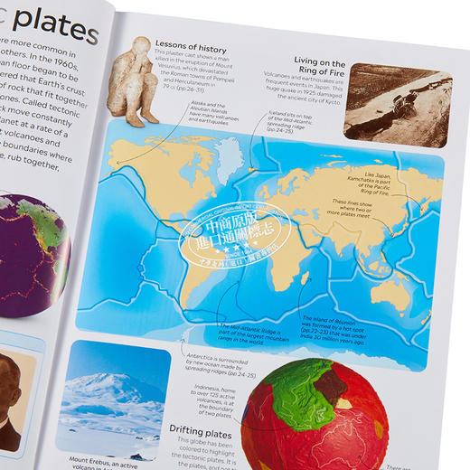 【中商原版】Eyewitness系列 火山和地震百科 Volcano & Earthquake 英文原版 DK 科普 科学 地理 目击者系列 商品图3
