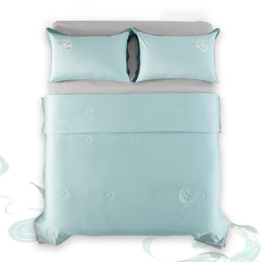 多喜爱山海经 潋滟文鳐大豆蛋白夏薄被cs 商品图4