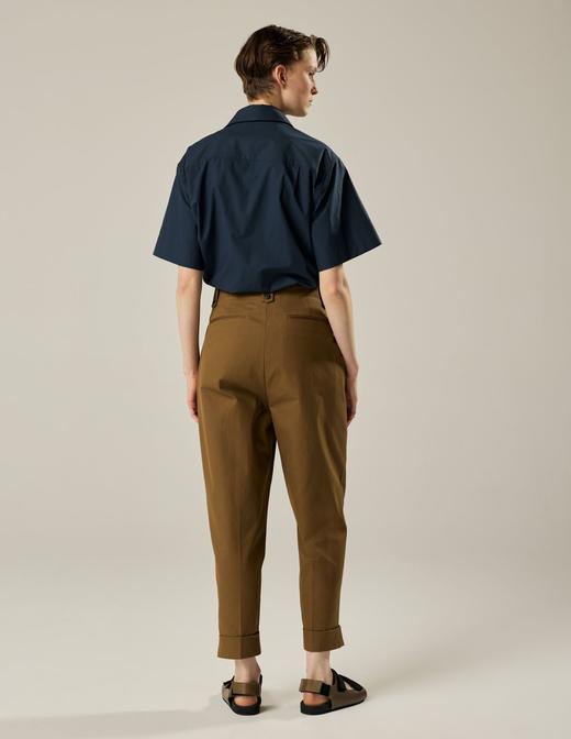 Margaret Howell 栗棕色/石褐色高腰直筒裤 商品图5