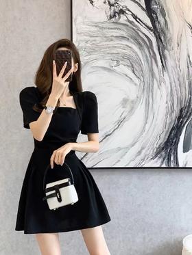 【直播专供】2023年春季假两件收腰A摆连衣裙 150604213