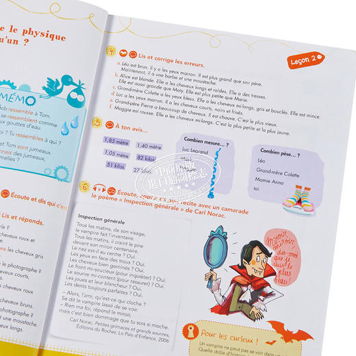 预售 【中商原版】少儿法语教材 Loustics 3 学生用书 A2.1 法文原版 Les Loustics 3 Livre de l eleve Denisot Capouet 商品图3