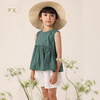 【马克珍妮 芦芙】新款夏装 女童透气荷叶边短袖套装230525 商品缩略图0