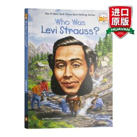 英文原版 Who Was Levi Strauss 李维·斯特劳斯是谁 英文版 进口英语原版书籍