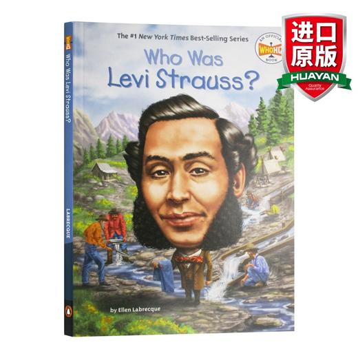 英文原版 Who Was Levi Strauss 李维·斯特劳斯是谁 英文版 进口英语原版书籍 商品图0