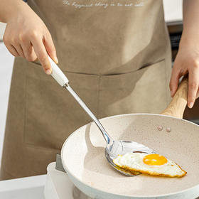 摩登主妇锅铲家用汤勺食品级漏勺炒勺炒菜铲子304不锈钢厨具套装