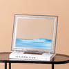 【好物推荐】3d创意流沙画办公室客厅桌面沙漏摆件家居装饰品计时器玻璃 商品缩略图1
