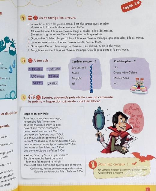 预售 【中商原版】少儿法语教材 Loustics 3 学生用书 A2.1 法文原版 Les Loustics 3 Livre de l eleve Denisot Capouet 商品图4