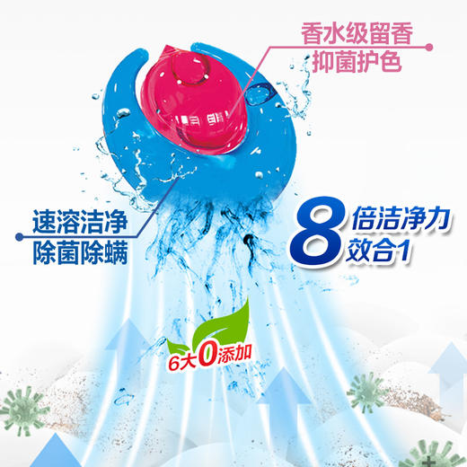 纤醒 速溶洗衣凝珠100颗（20颗/袋*5袋） 商品图1