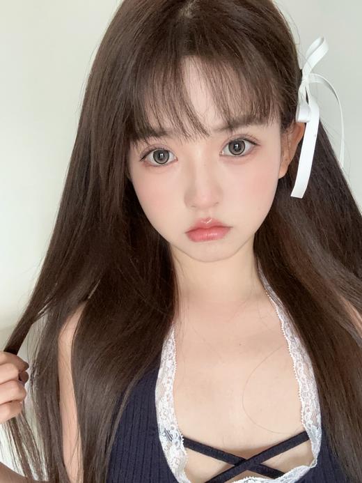 【平价日抛美瞳】苦橙 Woolilens |中直径14.2mm 着色13.5mm 【同品牌多盒美瞳更划算，选款色板在详情页内】，日抛美瞳狗狗眼～基弧8.5 商品图3