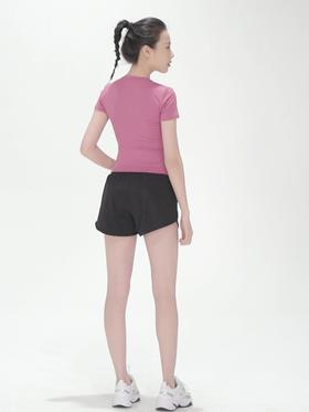 【好物推荐】夏季女薄款防走光侧口袋透气速干宽松休闲跑步健身瑜伽运动短裤