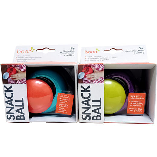 美国Boon 宝宝球形零食罐 存储盒 零食盒 商品图0