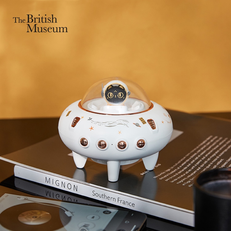 大英博物馆盖亚·安德森猫和她的朋友们系列 可爱太空萌猫蓝牙音箱摆件