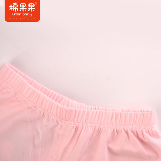 棉果果商场同款夏季80-130码小童女童粉色新品莫代尔中裤五分裤裤子M221202423367 商品图1