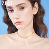 ZEGL设计师早春调色盘系列彩色爱心项链女轻奢小众锁骨链颈链配饰 商品缩略图1