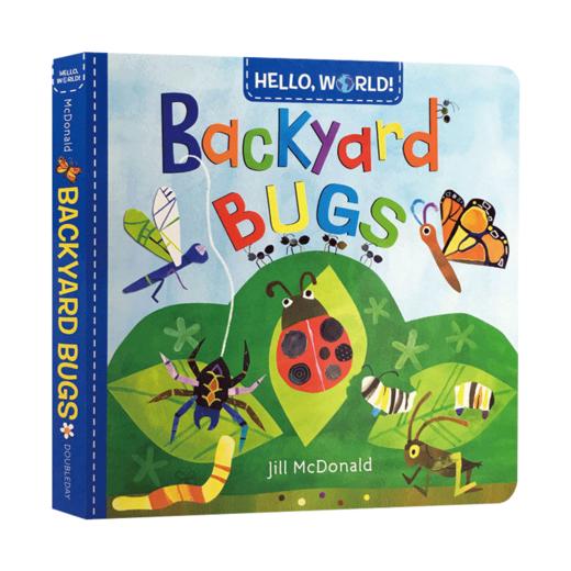 英文原版 Hello  World! Backyard Bugs 你好 世界 后院的昆虫 幼儿科普小百科 启蒙儿童早教 纸板书 英文版 商品图3