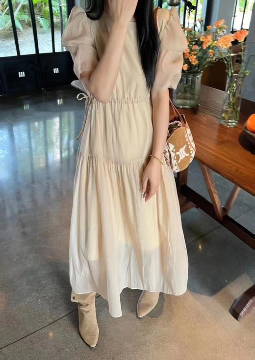 春季薄纱拼接收腰连衣裙 150616687 商品图2