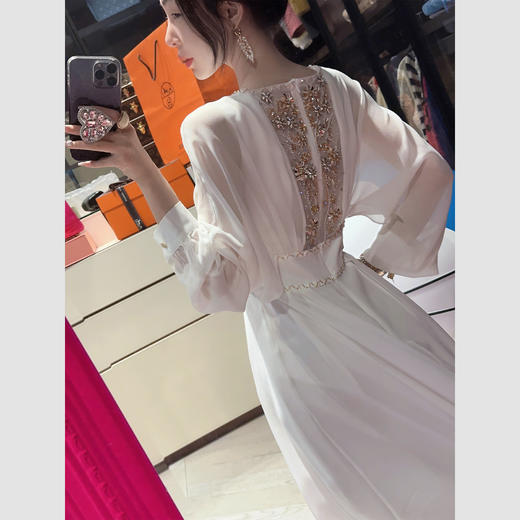 【年终福利，不退不换】【梵音天女】高定私服上档次100桑蚕丝连衣裙 商品图2