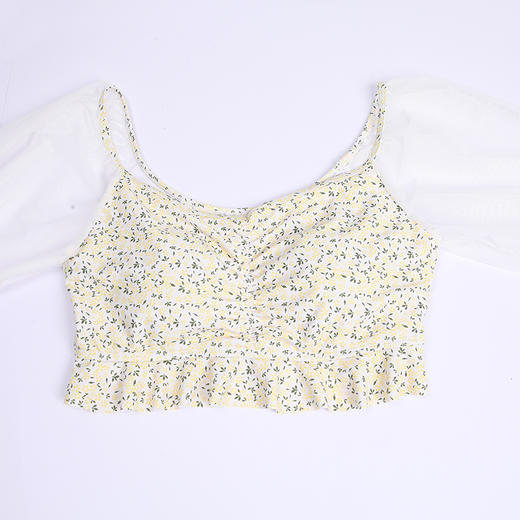 都市丽人泳布印花分体泳衣泳衣LS32A2 商品图2