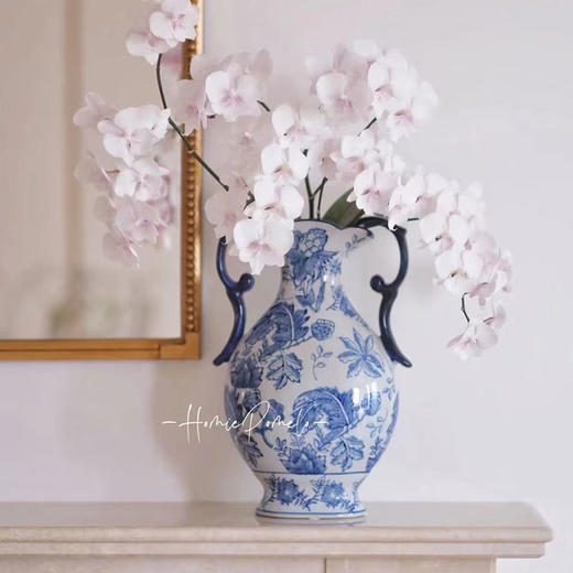 百搭花瓶鲜切花摆件客厅插花落地花器种花盆大复古陶罐落地新中式 商品图2