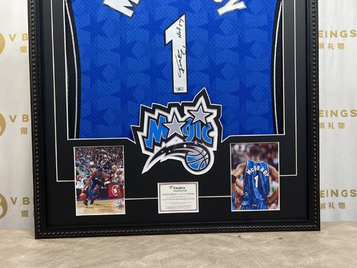 收藏系列 麦迪 魔术队1号蓝色加签款 亲笔签名球衣 商品图3