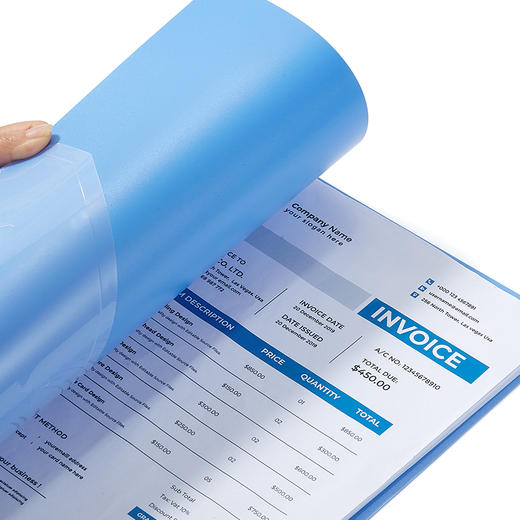 齐心 A6201 单强力夹 A4 商品图2