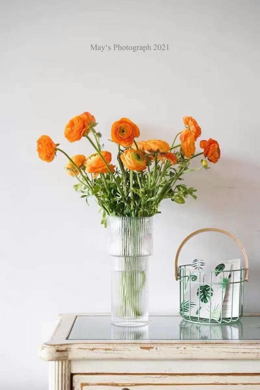 大号加厚水塔罗马玻璃花瓶ins风网红创意水养水培鲜花花器 50 商品图2