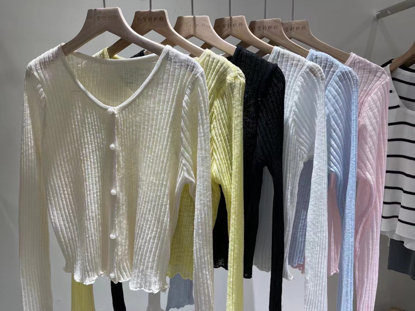 【直播专供】春季薄针织防晒开衫 150617129