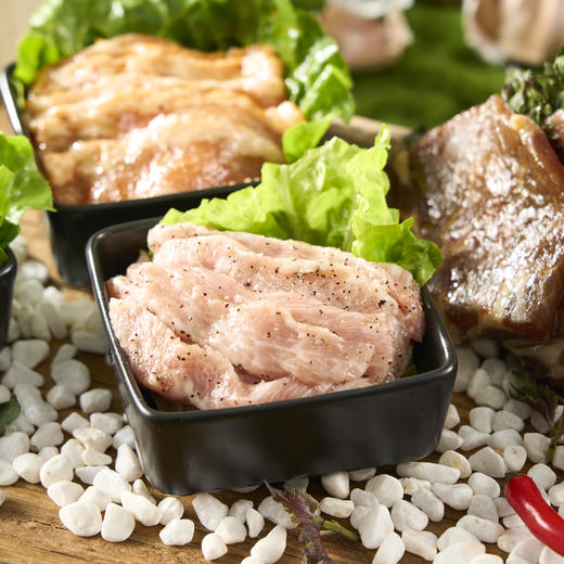 【南京提货券300-500】--苏食秘制猪肉烧烤2盒*420g/盒 商品图8