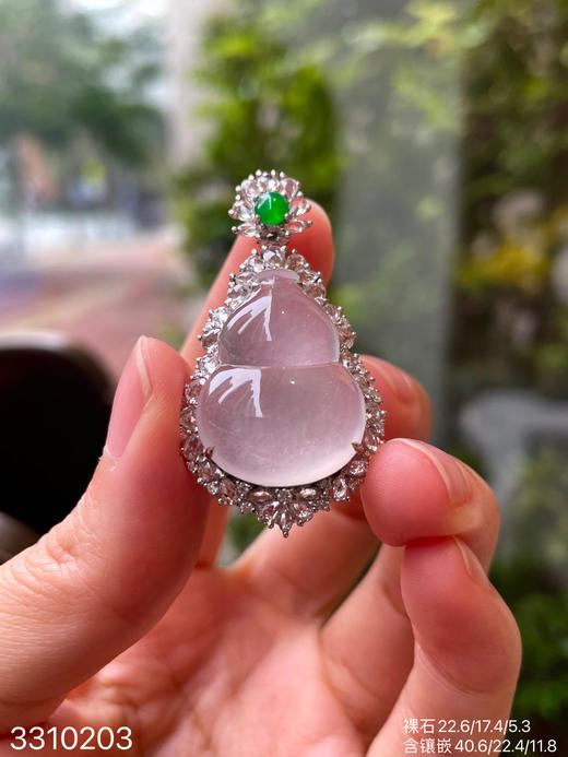 3310203，玻璃葫芦吊坠。具体价格微信咨询 商品图5