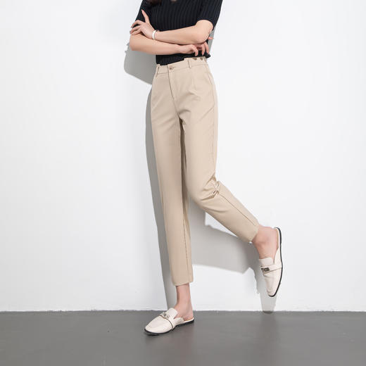 PSQUEEN 全锦西装裤 休闲直筒 商品图1