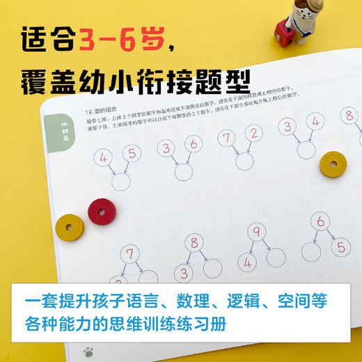 久野教学法特训系列   幼小衔接就用久野思维 适合3-6岁 商品图1