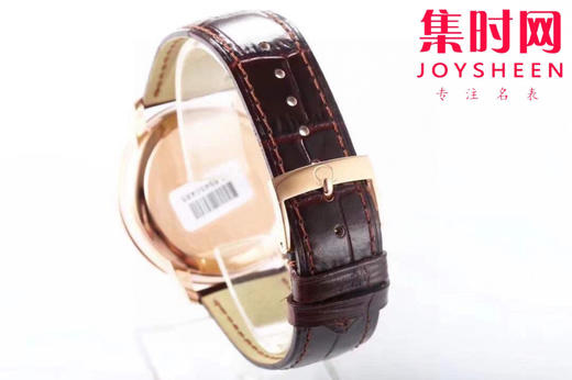 欧米茄MKS碟飞系列玫金钻丁超薄男士机械腕表 商品图7