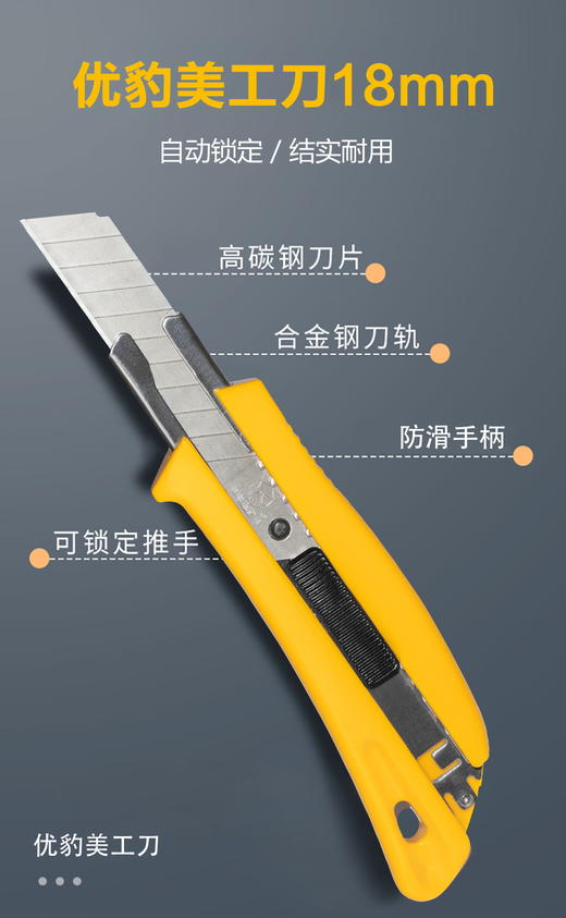 优豹美工刀【18mm】 商品图3
