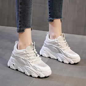 厚底内增高老爹鞋，网红运动女网鞋AM-283