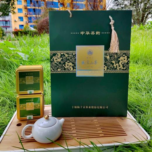 2025新茶 竹溪梅子贡·中华茶韵绿茶礼盒装  300g（50g*6袋） 商品图2