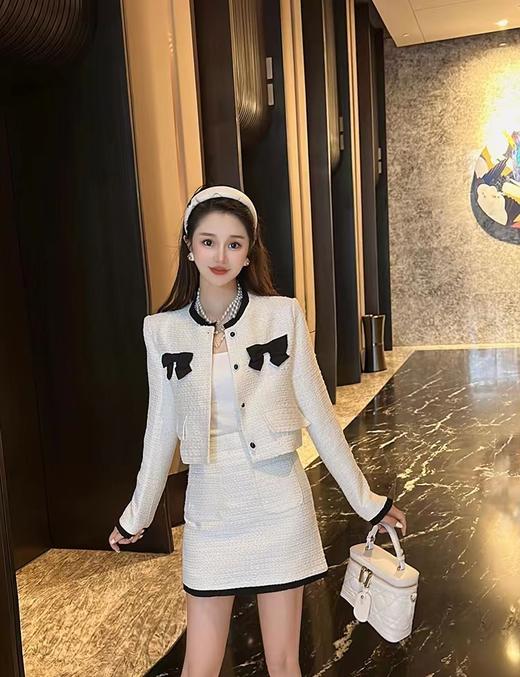 【直播专供款】2023年春季蝴蝶结口袋套装 150420414 商品图0