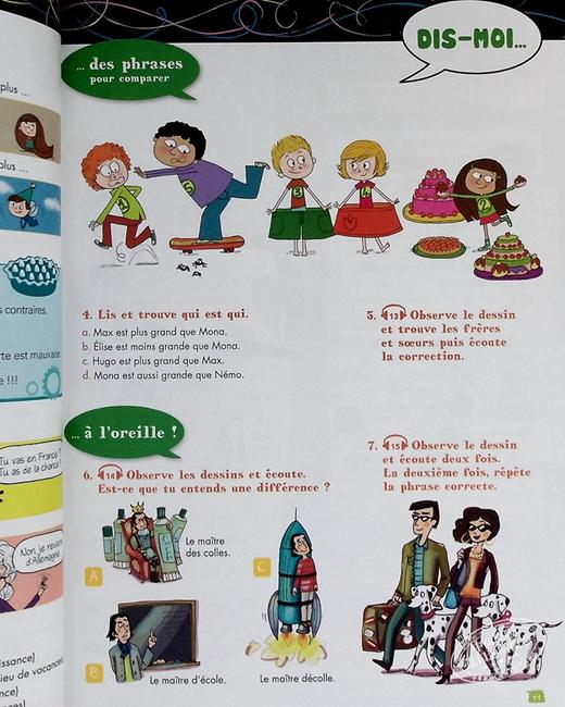 预售 【中商原版】少儿法语教材 Loustics 3 学生用书 A2.1 法文原版 Les Loustics 3 Livre de l eleve Denisot Capouet 商品图6