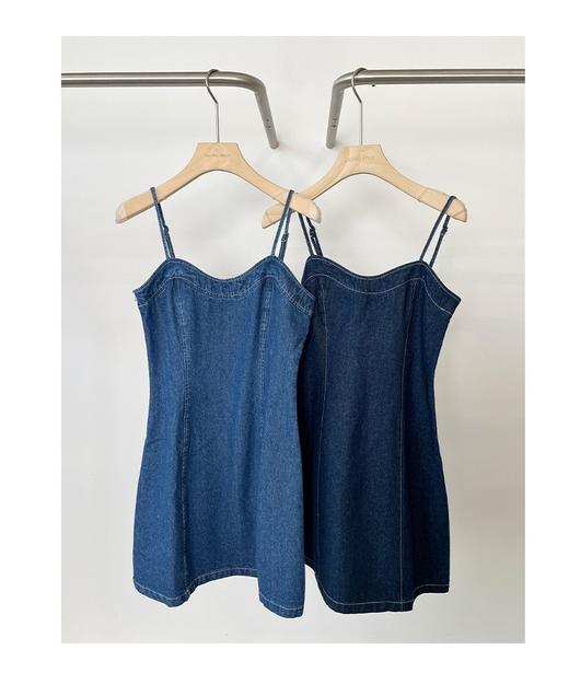 【直播专供】春季沙牛仔吊带裙套装 150554332 商品图3