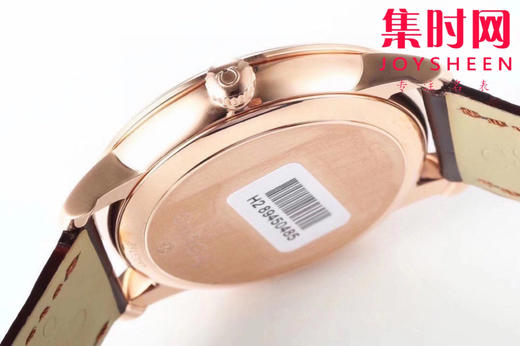 欧米茄MKS碟飞系列玫金钻丁超薄男士机械腕表 商品图5