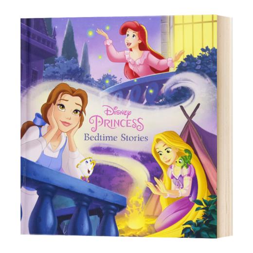 英文原版绘本 Princess Bedtime Stories 2nd Edition 迪斯尼公主睡前故事 18个故事合集 睡前晚安读物童话故事 英文版 商品图1