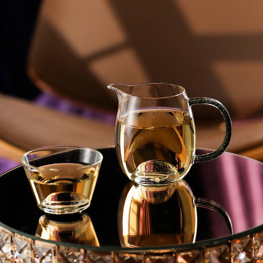 禾器星云系列 澄然茶海 耐热公道杯高档玻璃高硼硅分茶器茶具 商品图10