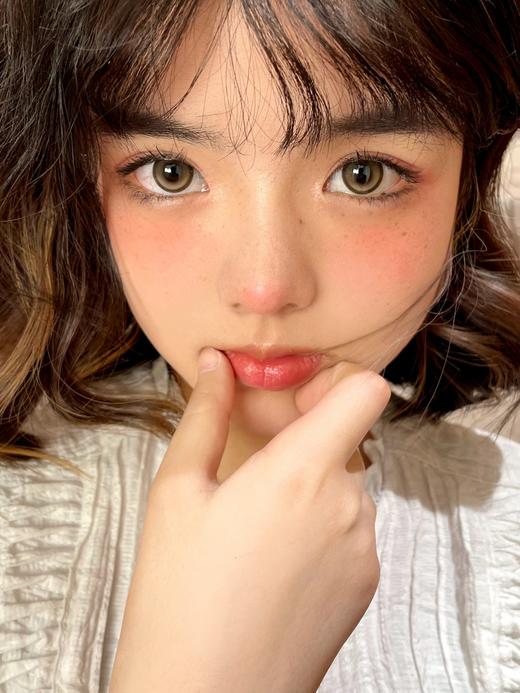 【平价日抛美瞳】苦橙 Woolilens |中直径14.2mm 着色13.5mm 【同品牌多盒美瞳更划算，选款色板在详情页内】，日抛美瞳狗狗眼～基弧8.5 商品图10