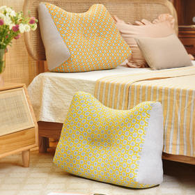 太阳花系列猫耳朵多功能靠枕床头软包靠枕