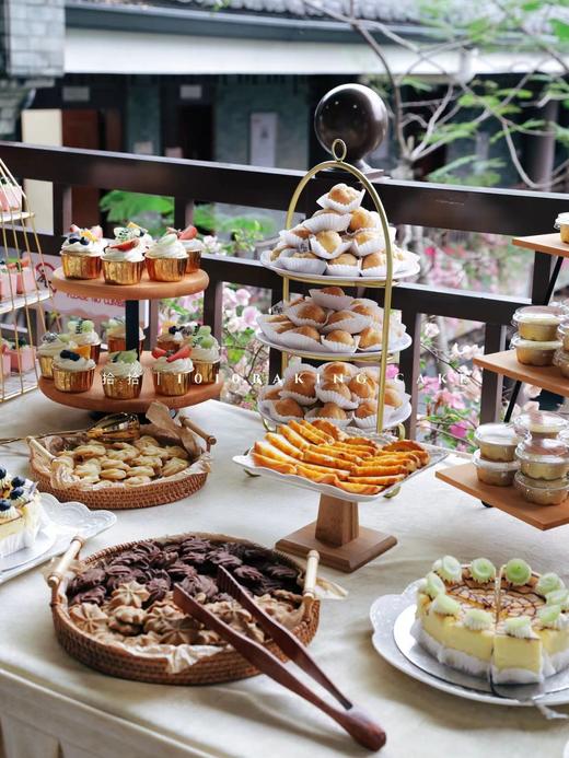 「仲恺公园」茶歇会议甜品台案例 商品图5